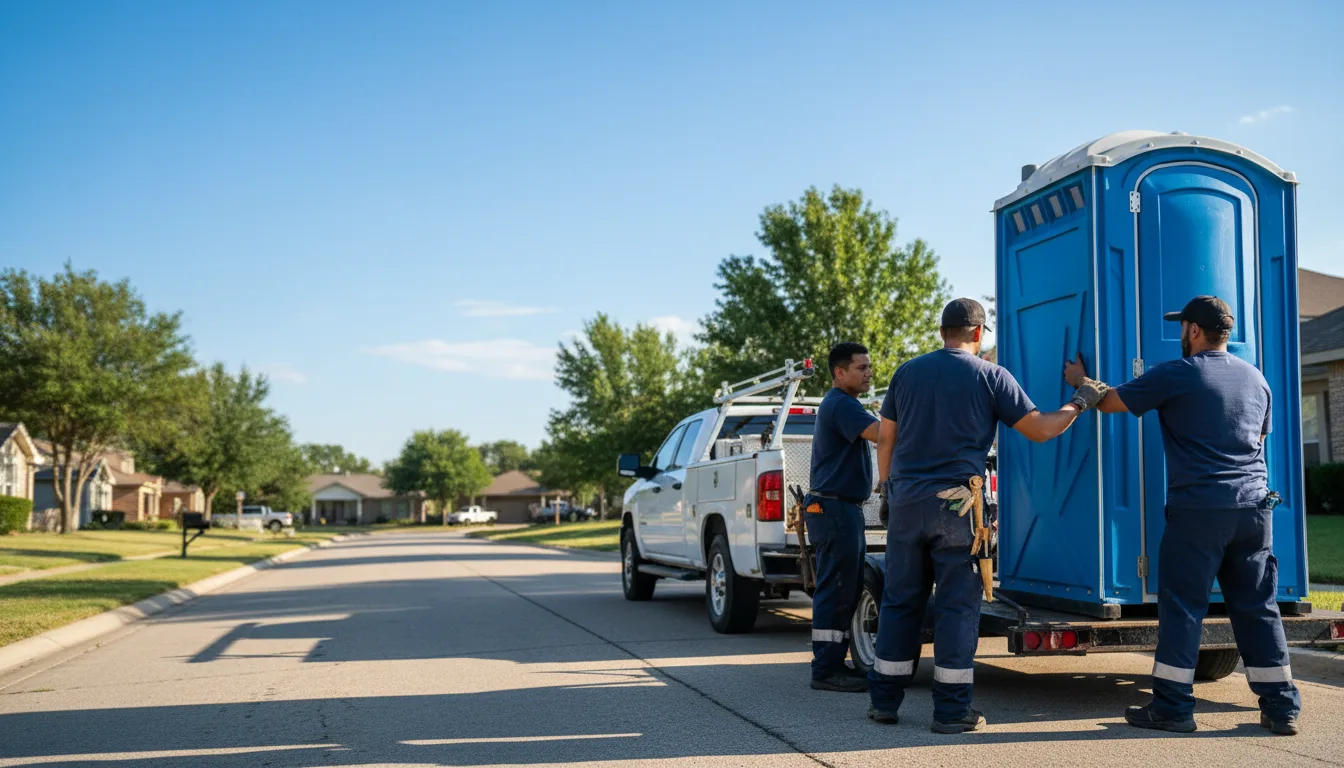 Portable Toilet Rental in Highlands, TX near me